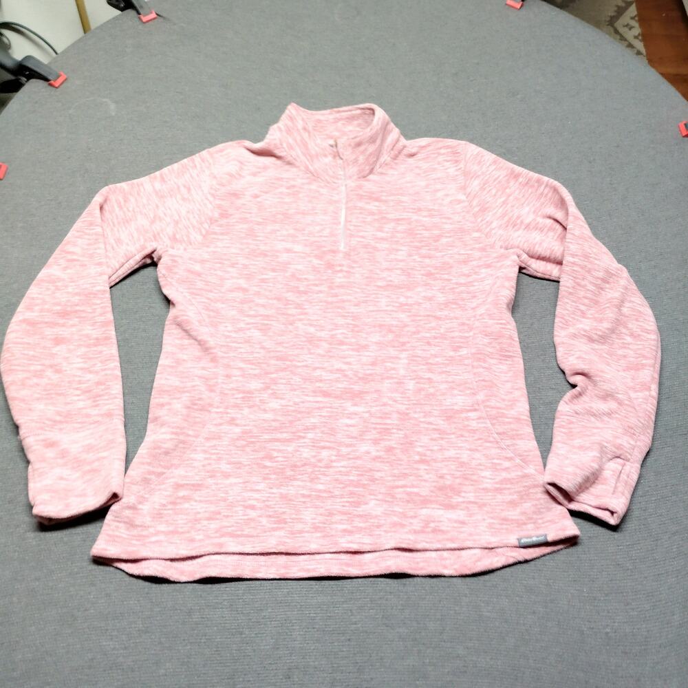 Eddie Bauer Women's Fast Fleece Raglan-sleeve 1/4-zip - Solid Size Large